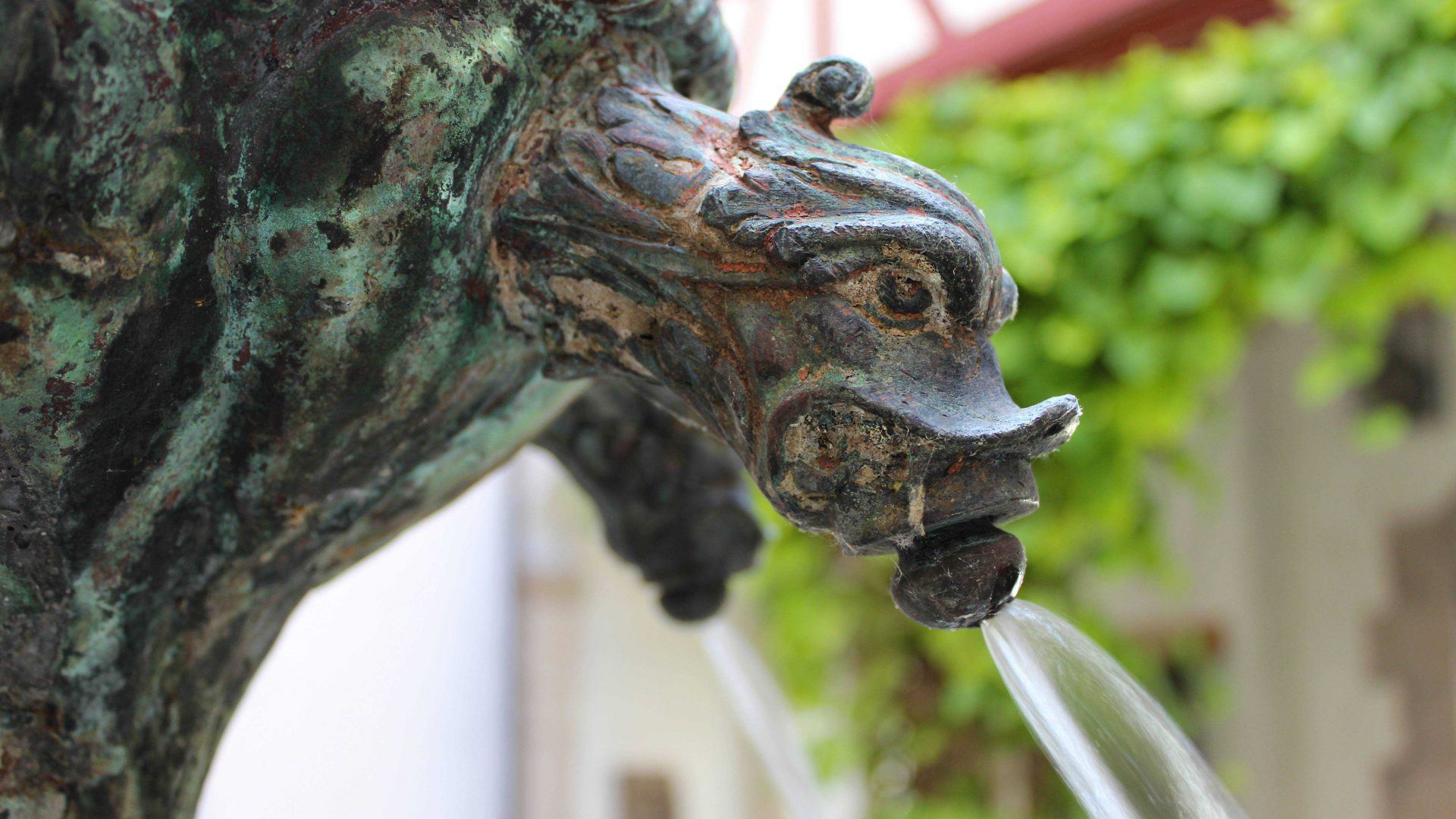 Fountain in the Renaissance courtyard of Museum Ulm, Foto: Judith Bahr / Museum Ulm 